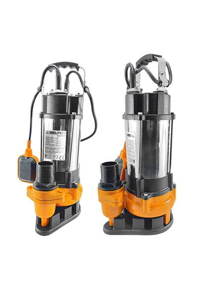 İBELTECH Foseptik V450f Dalgıç Pompa Kirli Su Dalgıç Pompa 450w 9 Mt V450f 2 ...