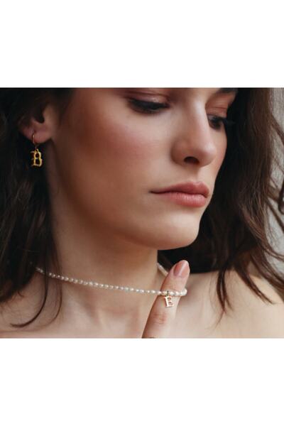 art and crafts jewelry Arpa Inci Dizi Kolye