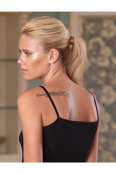 Şahinler Black Thin Strap Collar Satin Piping Athlete Mb1001