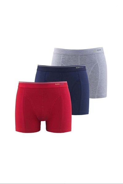 Blackspade Pack of 3 92% Cotton Men's Boxers