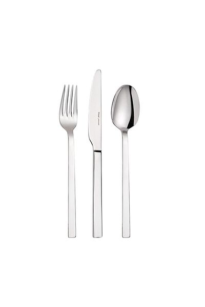Hisar Belek 60 Piece Steel Fork Spoon Set