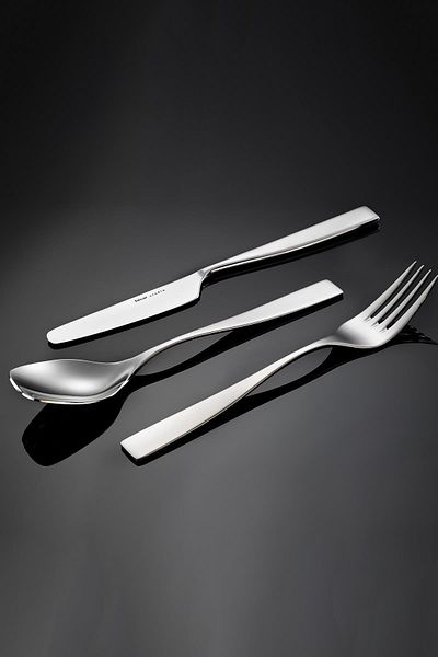 Hisar Famia 72 Piece Steel Spoon Knife Set