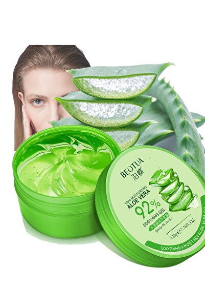 Beotua Doğal Aloe Vera Özlü Nemlendirme Yaşlanma Karşıtı Selülit Ve Çatlaklar...