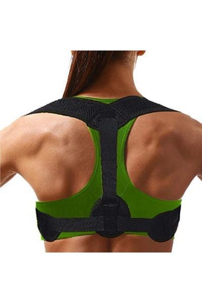 Ankaflex Unisex Μαύρος κορσές όρθιας στάσης αθλητή