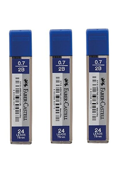 Faber Castell Faber Castel 2b 0.7 Mm 24 Pen Tips 60 Mm 3 Pieces