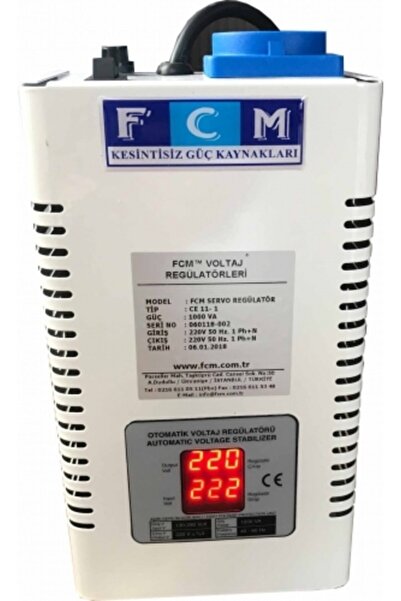 Genel Markalar 1 Kva Kombi Regülatörü Yerli Üretim