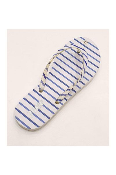Jump Unisex White Slippers 7273 F