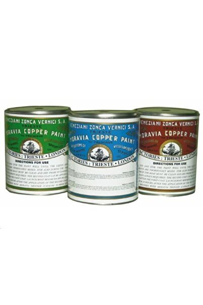 Moravia Copper Paint Zehirli Boya GALON  KIRMIZI 2.5 LT Copper Pa