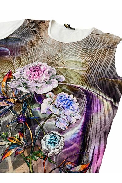 Elele Tricou de damă din bumbac pieptănat