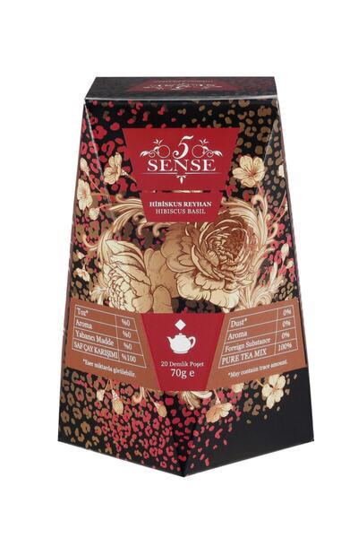5 Sense HİBİSKUS REYHAN ( SICAK VE SOĞUK İÇİM ) 20 Demlik Poşet