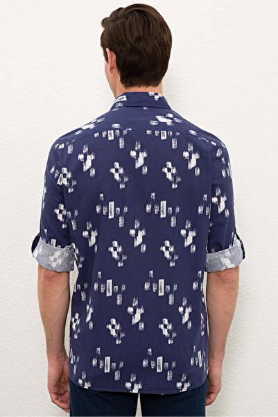 U.S. Polo Assn. Lacivert Erkek Gömlek