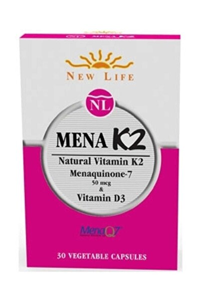 New Life مينا K2 30 كبسولة