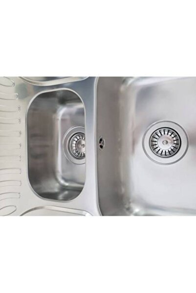 Teka Prences 60 - Nerissa 60 2 Gözlü Yuvarlak Taşmalı Evye Sifon Takımı