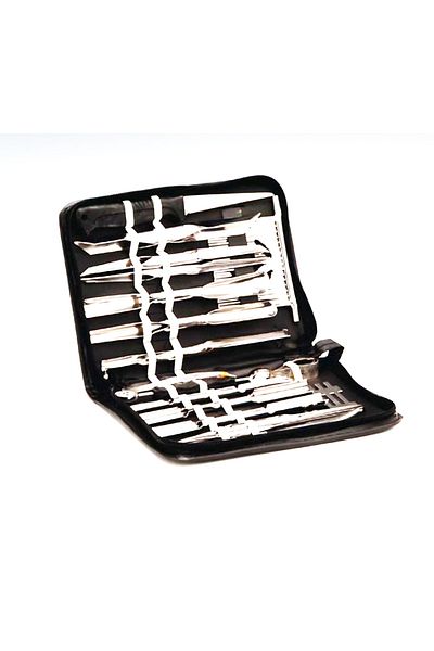 Zicco 20 Piece Cook Decoration Set - Small Bag, Steel Decoration Supplies Jsjk03