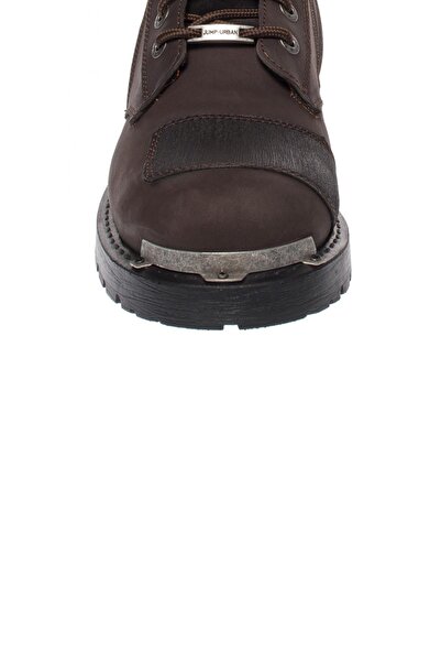 Jump Коричневі чоловічі шкіряні повсякденні черевики - Casual 14505