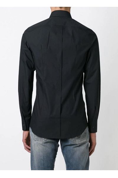 by shirts collection Черна елитна риза