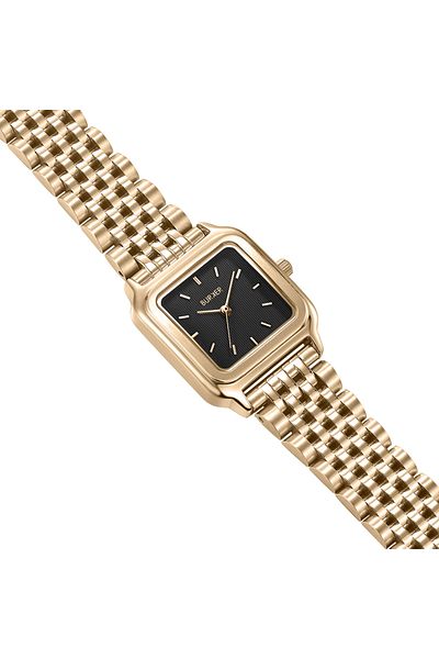 Burker Uhren Damenuhr Macy Gold Schwarz