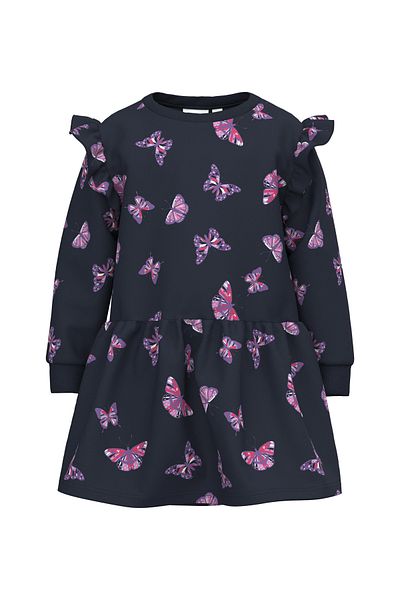 Name it Nmftasja Ls Swe Dress Bru Pb