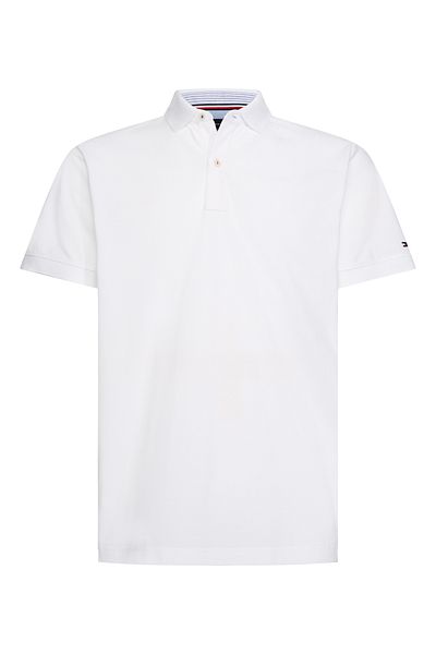 Tommy Hilfiger White Men Polo Collar T shirts Styles Prices