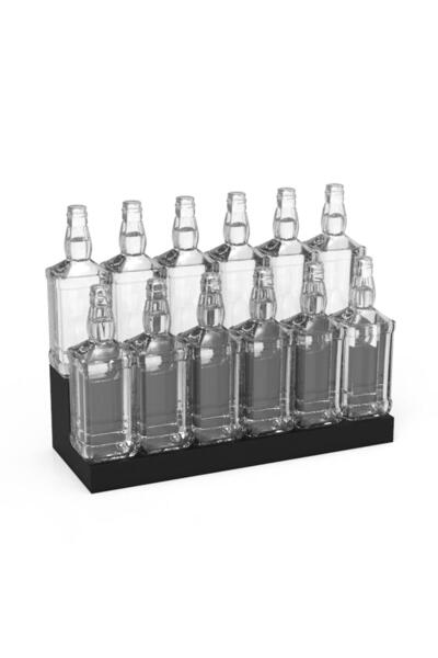 decorelax 2 KATLI BAR STANDI MODEL-1 SİYAH