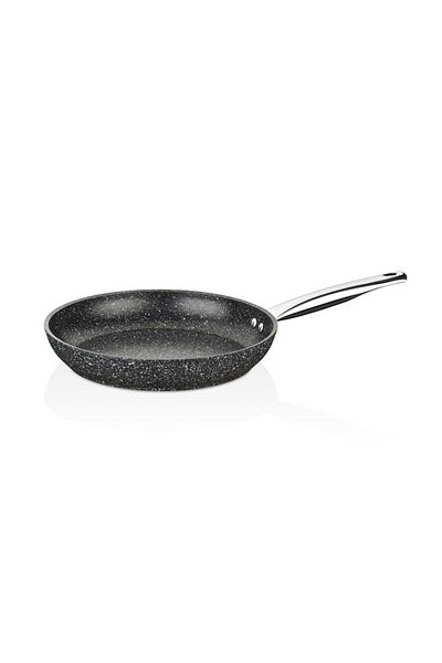 FALEZ Black line 3 Piece Granite Pot Pan set