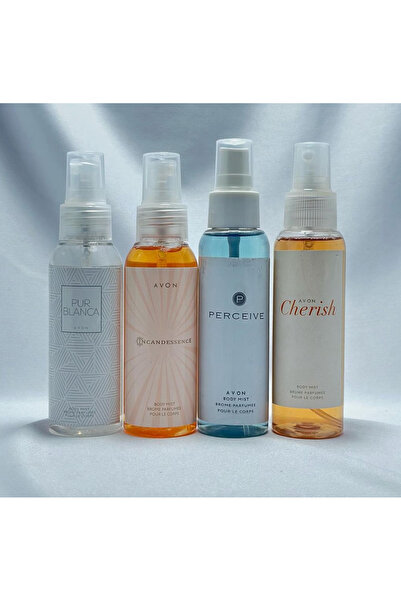 AVON Pur Blanca, Incandessence, Percıve, Cherish Vücut Spreyi