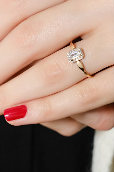 aytekgold Baget Yüzük 8 ayar