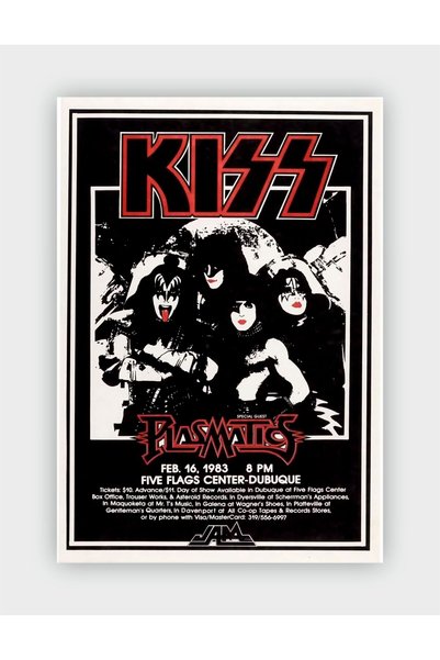 fırsatlar diyarı Kiss Plasmatics Vintage Duvar Posteri - Duvar Dekoru - Kalın...