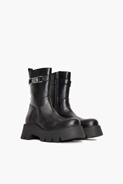 Shoes & More VALENZ - Siyah Deri - Bot