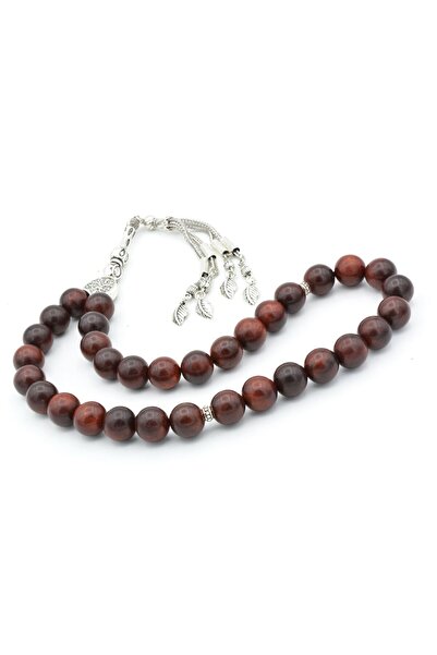 Murty99 Silver Plated Tasseled Globe Cut Giant Size Blood Tree Rosary