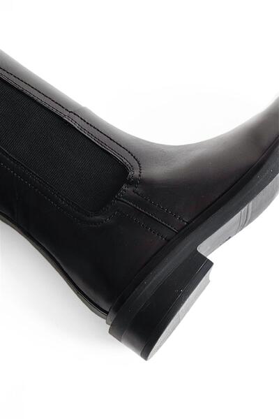 Shoes & More VERANA - Siyah Deri - Çizme