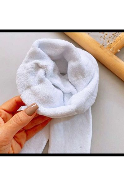 KİDSLİNE EFE SOCKS БЕЗШЕВНИ ПАМУЧНИ ЗИМНИ ХАВЛИЕНИ ЧОРАПИ 1 КОМПЛЕКТ