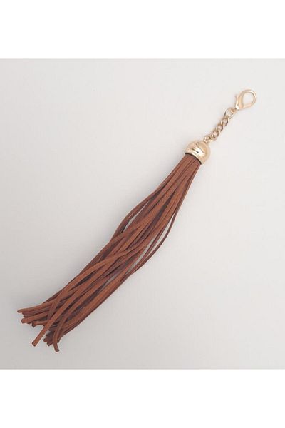 angel çanta aksesuar Αξεσουάρ Angel Bag Suede Nubuck Δερμάτινο μακριά φούντα μανίκια Ταν Χρώμα Ανοιχτόχρωμο μεταλλικό