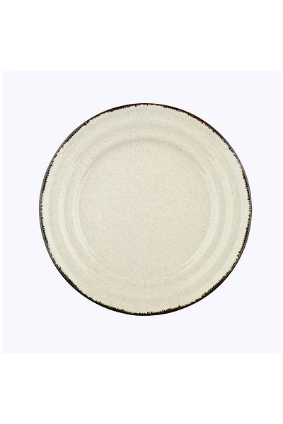 Kütahya Porselen Pearl Tuana Dessert Plate 6 Pieces 19 cm