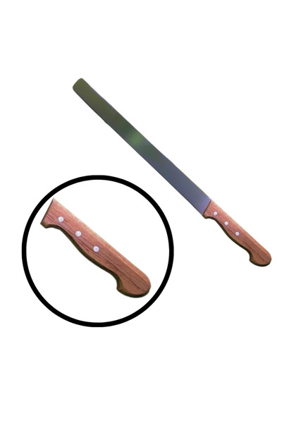 Endüstriyel Cağ kebap Bıçağı - Yatık Döner bıçağı 47,5cm