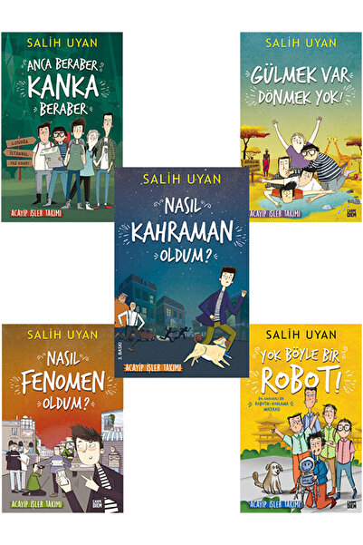 Carpe Diem 5.6.7.8. Sınıf Okuma Kitapları Acayip İşler Takımı 5 Kitap Set