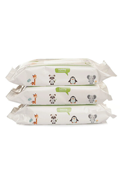 Baby&Me Baby Me Aloeveralı Günlük Temizleme Mendili 3X50