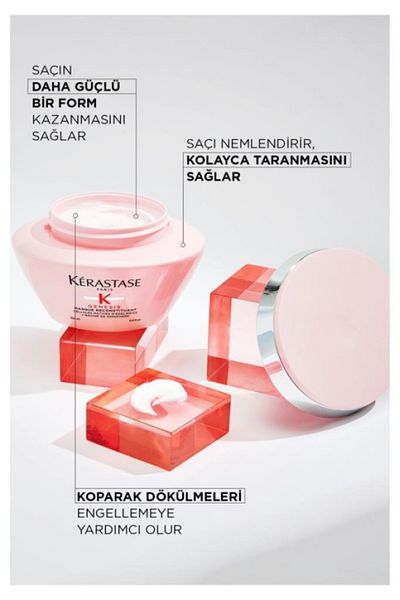 Kerastase -Beauty Bar- Genesis Masque Reconstituant - Anti-Shedding Strengthening Hair Mask 200ml-58776556