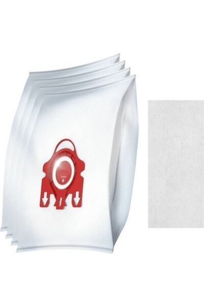 Supurgeavm Sac de praf Aeroflow Miele Fjm - Compatibil cu tipul, pachet de patru