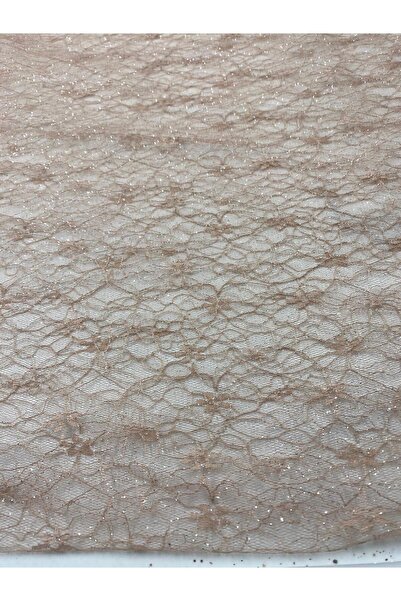 Bursa Kumaş Sim İşlemeli Abiyelik Tül Kumaş