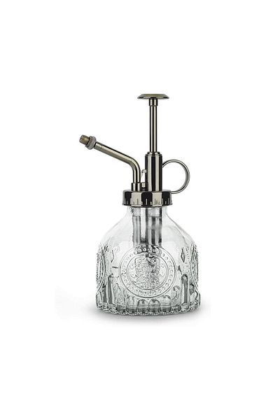 Miniminti Vintage Glass Plant Watering Bottle - Transparent