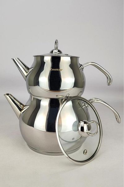 Digithome Nostalgia Maxi Stainless Steel Teapot - CKR2893 C320.025