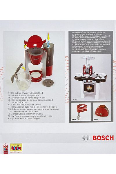 Sunman S00009577 Sun-klt-bosch Home Appliance Coffee Machine, Red