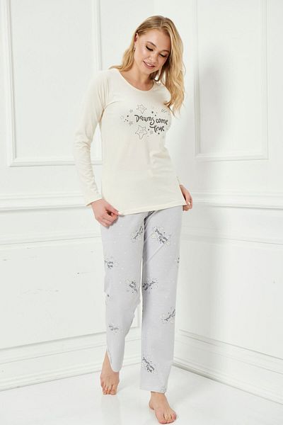 Rubina Secret Set pijama cu mânecă lungă