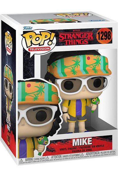 Funko Stranger Things الموسم 4 - شخصية كاليفورنيا مايك بوب التلفزيونية