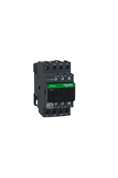 SCHNEIDER Tesys D Kontaktör 4P 25A Ac1 24Vac 2Na2Nk LC1D128B7