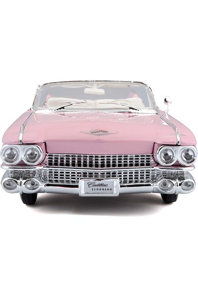 Maisto Cadillac Eldorado Biarritz Cabrio'59, Suspension Model Car, Scale 1:18, Doors And Moto