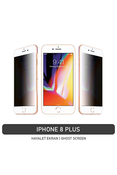 Iphone 8 Plus Çatlamaz Ve Kırılmaz Ultra Darbe Dayanıklı Özel Kesim Nano Hayalet Ekran Koruyucu