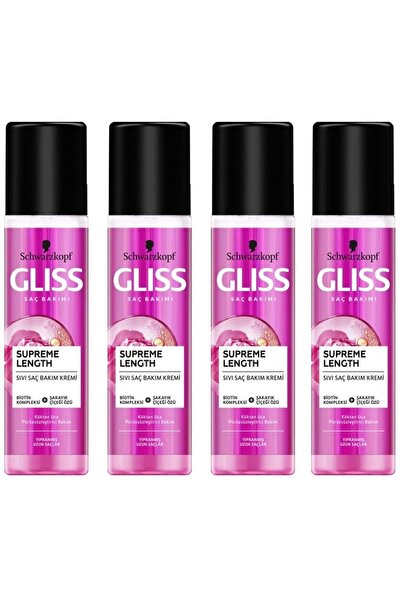 Gliss Got2B Gliss Supreme Length Sıvı Saç Kremi 200 ml X 4 Adet