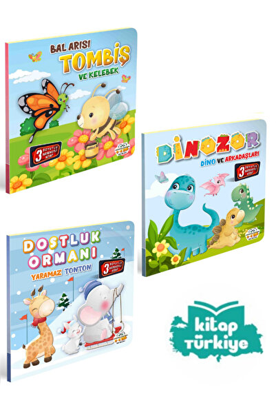 0-6 Yaş Yayınları Moving Books Series 5 (3 Book Set)
